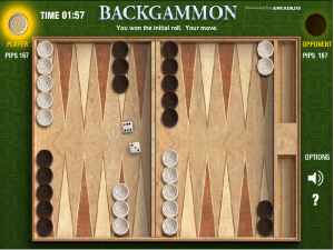 MSN Games - Backgammon is a classic strategy game with almost 5,000 years  of history. You can play free backgammon on MSN Games against a computer or  friends. The rules for Backgammon