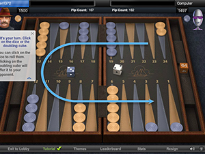 Backgammon  Play it online