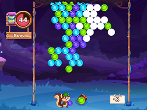 MSN Games - Bubble Woods