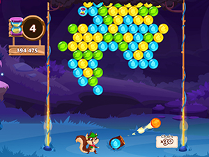 BUBBLE WOODS jogo online no