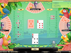 Rubl.com Games - Canasta game online. Play two-player canasta