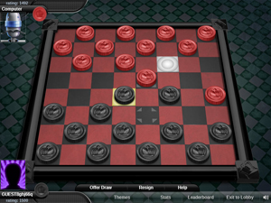 Live Checkers game 80. Series of 3 games against a Grand Master on