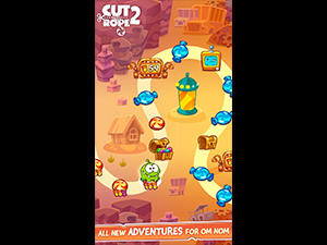 Cut the Rope games, Om Nom and Nommies Official Website