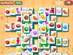 Mahjongg Candy - Jogo Grátis Online