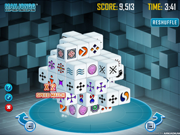 Mahjongg Dimensions Screenshot 1