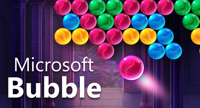 Bubble Game Logo 640x345 