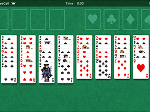 MSN Games - Microsoft FreeCell Solitaire