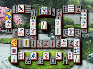 Microsoft Mahjong matching game