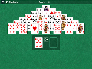 MSN Games - Microsoft Pyramid Solitaire