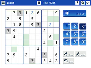 MSN Games - Microsoft Sudoku