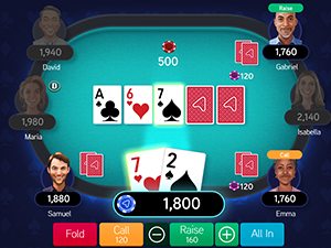 Poker Texas Hold'em : Mundigames